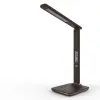 Avide Asztali LED lámpa, Nathan, kijelzős, 6W, 5000K, AVIDE, barna