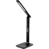 Avide Asztali LED lámpa, Nathan, kijelzős, 6W, 5000K, AVIDE, fekete