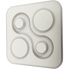 Avide Avide Design Mennyezeti Lámpa Philip 85W(42,5+42,5) RF Távirányítóval világítás