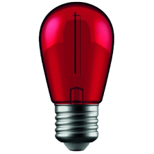 Avide dekor lámpa LED izzó filament 1W E27 piros izzó