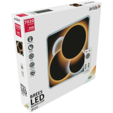 Avide Design Mennyezeti Lámpa Brees 90W RF Távirányítóval (LED, színhőmérséklet állítható, dimmelhető, oyster) világítás