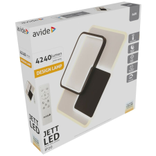 Avide Design Mennyezeti Lámpa Jett 64W RF Távirányítóval (LED, színhőmérséklet állítható, dimmelhető, oyster) világítás