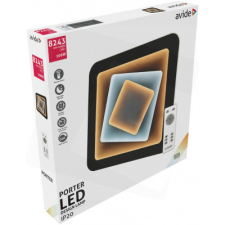 Avide Design Mennyezeti Lámpa Porter 106W(53+53) RF Távirányítóval világítás