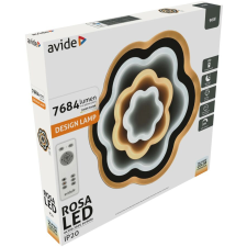 Avide Design Mennyezeti Lámpa Rosa 90W RF Távirányítóva (LED, színhőmérséklet állítható, dimmelhető) világítás