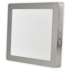 Avide Falon kívüli LED panel (négyzet alakú) 18W - szatén-nikkel, természetes fehér világítás