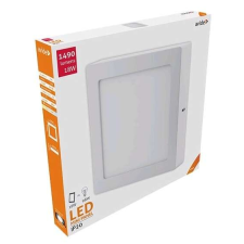 Avide LED Falra Szerelhető Négyzetes Mennyezeti Lámpa ALU 18W NW 4000K világítás