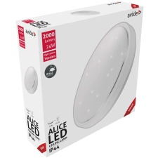 Avide LED Mennyezeti Lámpa IP44 Alice 24W 380*110mm WW 3000K világítás