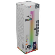 Avide LED saroklámpa digitális RGB + 3000K BT + zene szenzorral világítás
