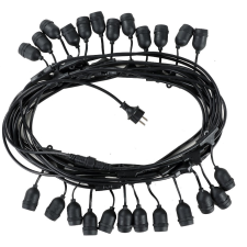 Avide Outdoor String kültéri party fényfüzér 24XE27 30W 926001 kültéri izzósor