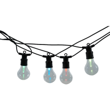 Avide Papaya kültéri füzér, Rgb, 5W, 5 méter, sorolható, távirányítóval (Aos10Le27Plr-Rgb) kültéri világítás