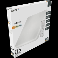 Avide ROMA2-CCT LED MENNYEZETI LÁMPA 48W 3100LM 3000-6500K IP20 TÁVIRÁNYÍTÓVAL 53CM világítás