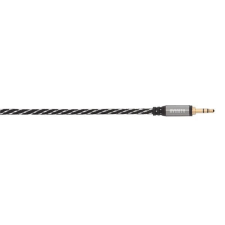  Avinity 127042 [2] 0,5m 3,5mm jack apa-apa szövet aranyozott audio kábel kábel és adapter