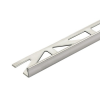 AVProfil AV L alakú alumínium csempeszegély élvédő natúr alu színű 12x2700 mm