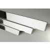 AVProfil AV L profil polírozott inox hatású eloxált alumínium sarokprofil 15x15x2000 mm sarokvédő sarokléc élvédő szögprofil