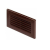 Awenta KP120-30BR lapos csatorna 60X120 mm végrács barna (KP120-30BR)