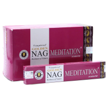 AWGifts 15g Golden Nag Füstölőpálcikák- Meditáció füstölő