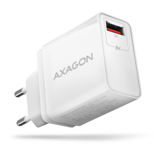 AXAGON ACU-QC19W USB-A Hálózati gyorstöltő - Fehér (19W) mobiltelefon kellék