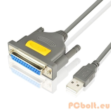 AXAGON ADP-1P25 USB Printer adapter cable 1,5m Grey kábel és adapter