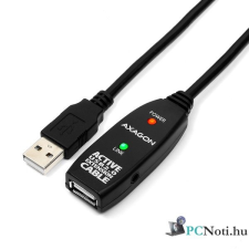 AXAGON ADR-205 aktív USB hosszabbító kábel 5m kábel és adapter