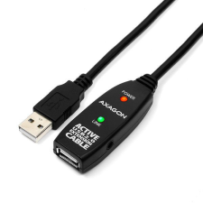 AXAGON ADR-210 USB Repeater cable 10m Black kábel és adapter