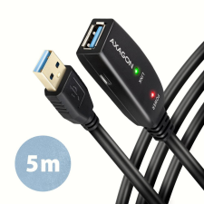 AXAGON ADR-305 aktív USB hosszabbító kábel 5m kábel és adapter