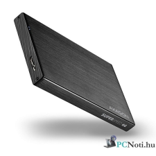 AXAGON EE25-XA6 USB 3.0 fekete külső alumínium HDD/SSD ház dokkolóállomás