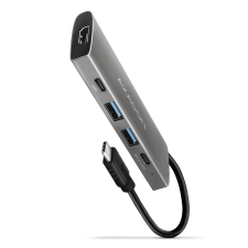 AXAGON HMC-5G2 SuperSpeed USB-C 10 Gbps SpeedSter 5H hub hub és switch