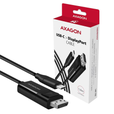 AXAGON RVC-DPC USB-C &gt; DisplayPort cable 1,8m Black kábel és adapter