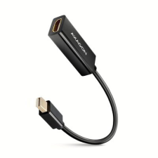 AXAGON RVDM-HI14N (mini DisplayPort - HDMI 4K, fekete) adapter kábel és adapter