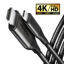 AXAGON USB-C &gt; HDMI 2.0A kábel 1.8m (RVC-HI2MC) kábel és adapter