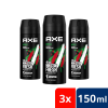 Axe deo Africa (3x150 ml)