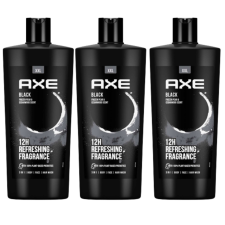 Axe férfi Tusfürdő Black 3x700ml tusfürdők