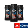 Axe tusfürdő Skateboard&Fresh Roses (3x400 ml)