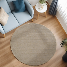 Ay LOOM 4300 160 x 160 cm bézs modern kör szőnyeg lakástextília