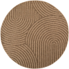  Ay. TIMBER 1401 Bézs 200 x 200cm modern kör szőnyeg