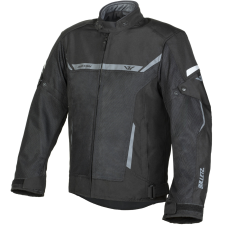 AYRTON Bullet II Flow motoros kabát fekete-sötétszürke motoros kabát