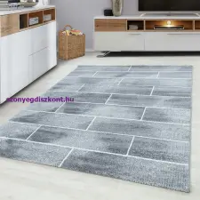 Ayyildiz Ay beta 1110 szürke 80x150cm kockás szőnyeg lakástextília