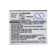  AZ13-1 Akkumulátor 850 mAh digitális fényképező akkumulátor
