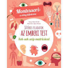 Az emberi test - Montessori foglalkoztató füzet 3-4 éveseknek gyermek- és ifjúsági könyv