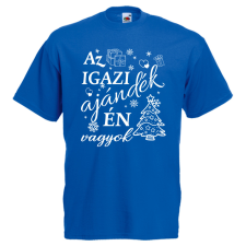 Az igazi ajándék én vagyok - Karácsonyi Férfi Póló férfi póló
