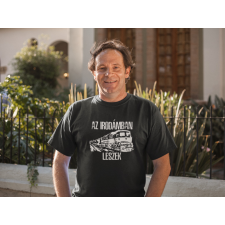  Az irodámban leszek fekete póló egyedi ajándék