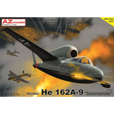  AZ model Heinkel He 162A-9 "Salamander" JG300 1:72 (7834) makett