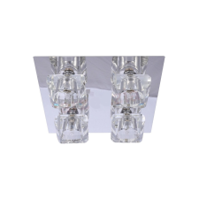 Azzardo AZ0492 - Mennyezeti lámpa RUBIC 4xG9/40W/230V világítás