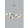 Azzardo Oviedo arany-fehér függesztett lámpa (AZ-4423) G9 8 izzós IP20