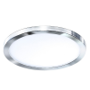 Azzardo Slim Round króm-fehér LED beépíthető lámpa (AZ-2838) LED 1 izzós IP44
