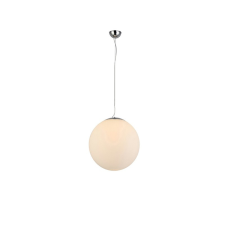 Azzardo White Ball króm-fehér függesztett lámpa (AZ-2516) E27 1 izzós IP20 világítás