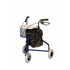  B-4259 Háromkerekű fékezhető összecsukható guruló járókeret (rollátor) gyógyászati segédeszköz