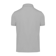 B&C 60 fokon mosható férfi galléros rövid ujjú póló O38, Pacific Grey-M