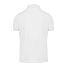 B&C 60 fokon mosható férfi galléros rövid ujjú póló O38, White-XL