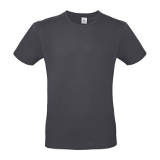 B&C B02E unisex rövid ujjú póló, dark grey férfi póló